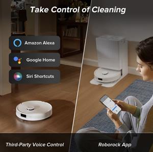 eBookReader Roborock S35A robotstøvsuger laver rent